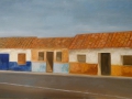 Casas Manchegas (Óleo) (100x73 cm)